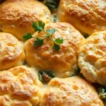 breakfast casserole with biscuits