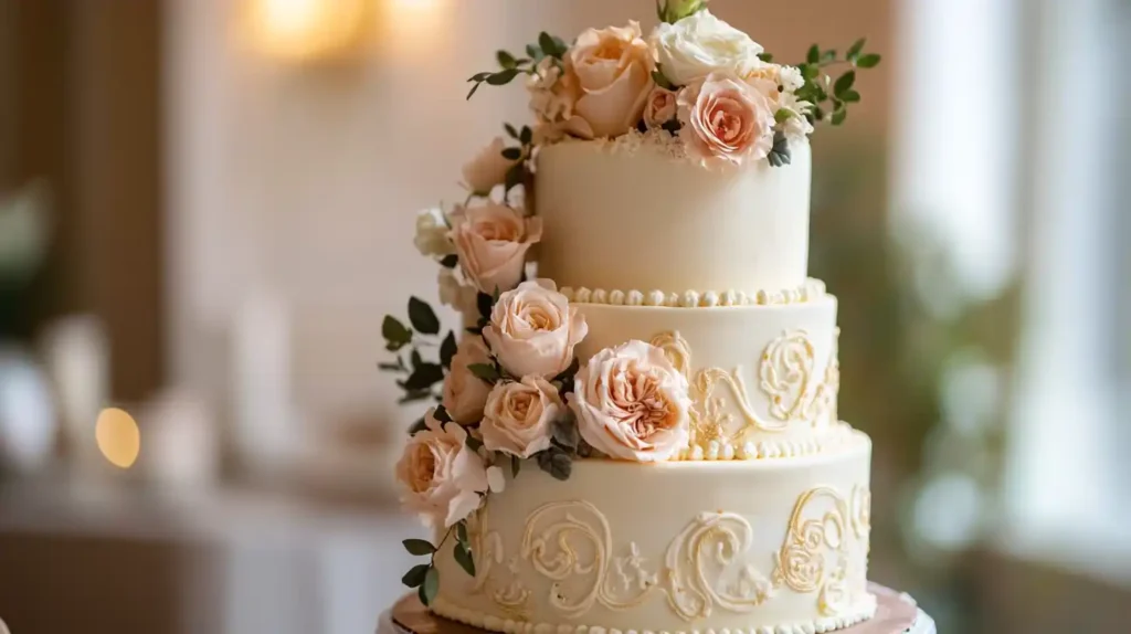 3 Tier Wedding Cake Flavors