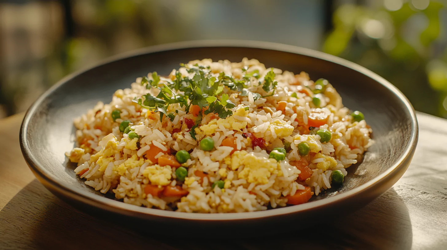 Authentic Anjappar Egg Fried Rice Recipe