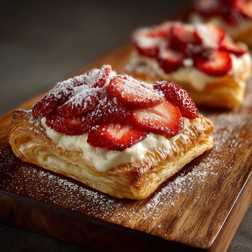 u6258884398 Simple photo of Buttery Strawberry Danish The ima 4c529992 8221 4203 86bc 767c43f1c8e6 3