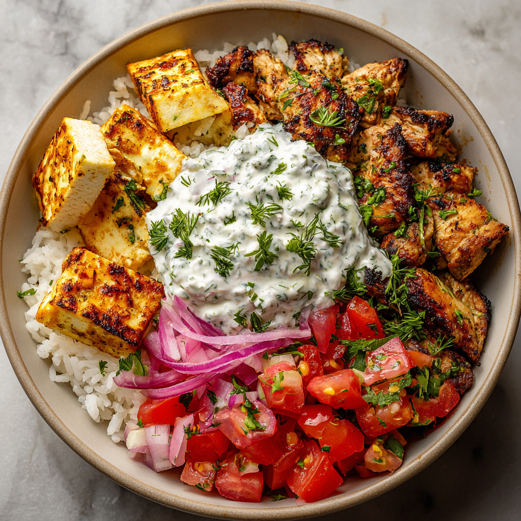 u6258884398 Simple photo of Greek Chicken Gyro Bowl The image 0163b243 c4cd 400b 92dc 784d9cdecf1b 0