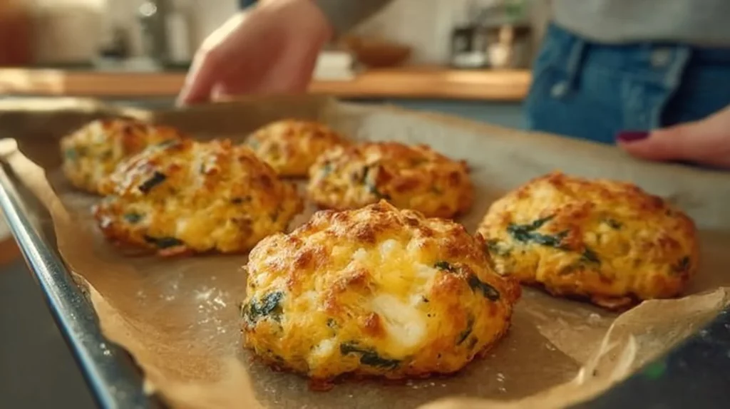 Easy sun dried tomato and spinach egg biscuits recipe for a delicious breakfast