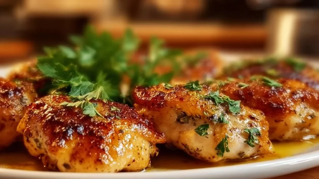 Juicy and tender melt in your mouth chicken breast dish