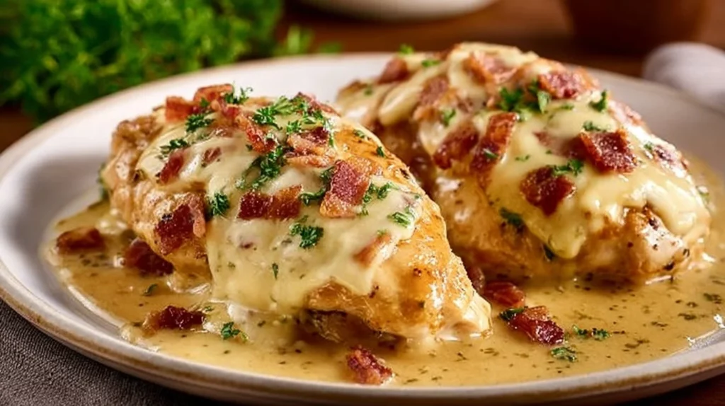 Texas Roadhouse Smothered Chicken topped with Jack Cheese and served with sides