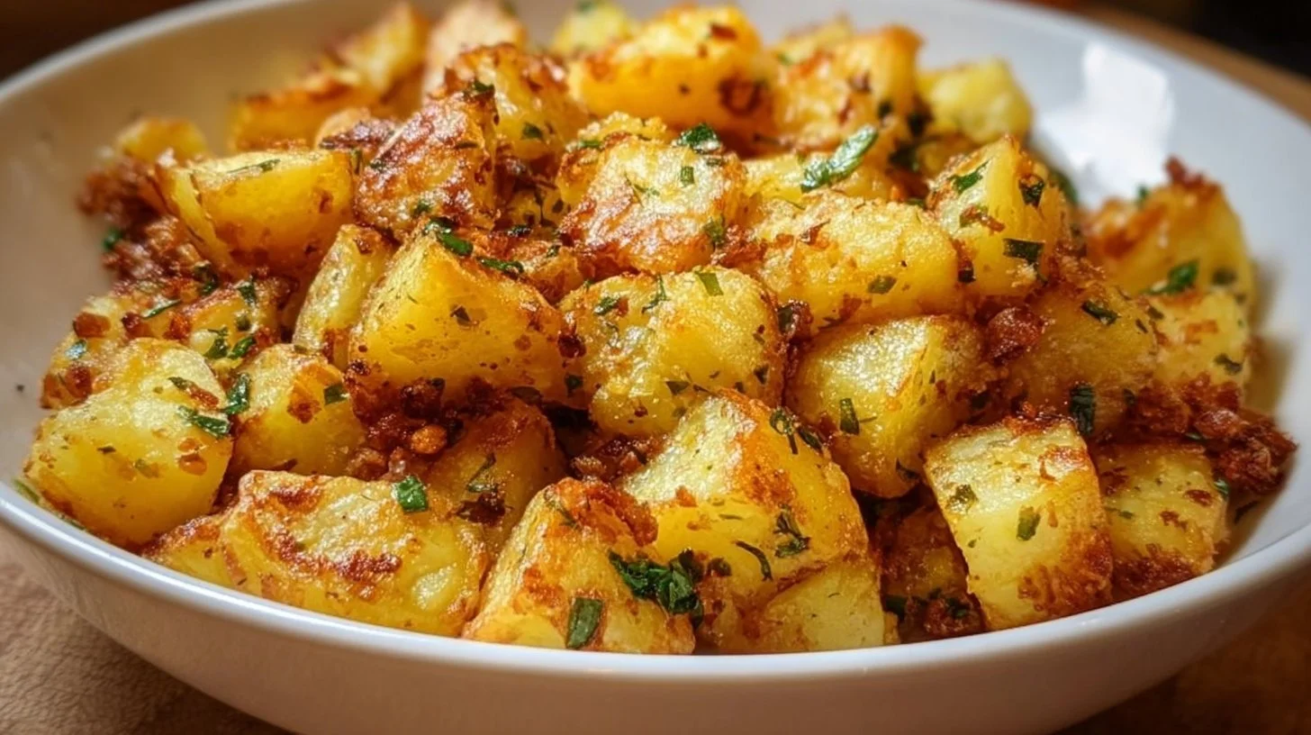 Delicious easy breakfast potatoes served in a bowl