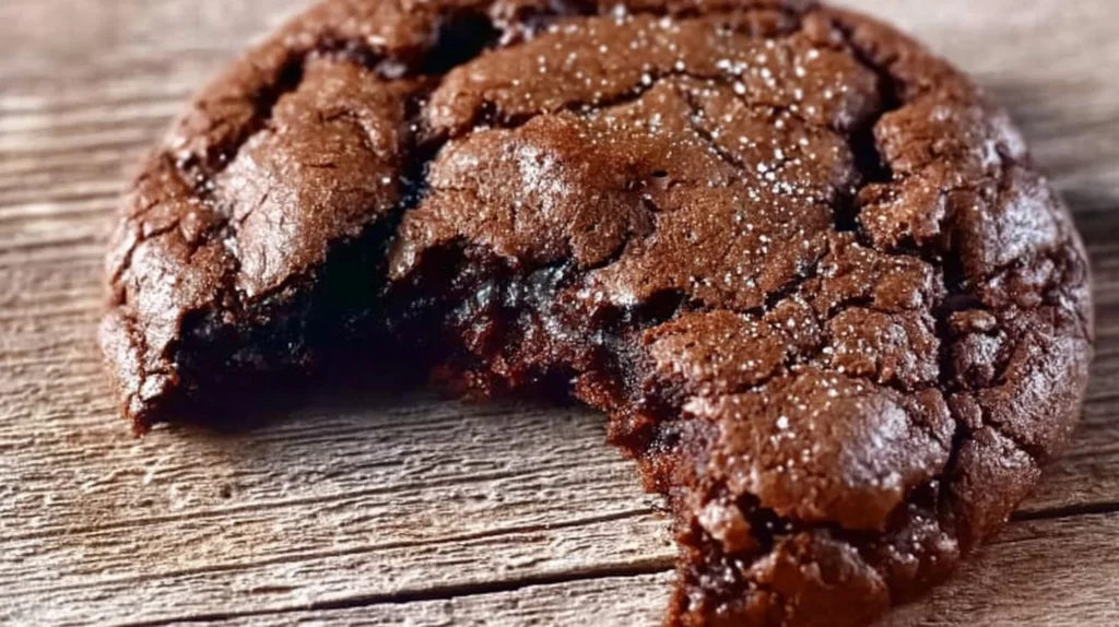 Baking delicious brownie mix cookies from scratch