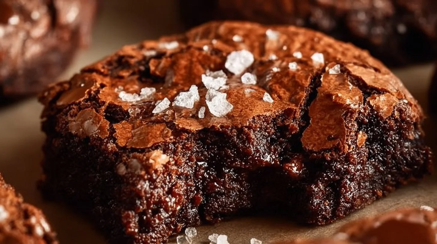 Fudgy chewy browkies, a perfect brownie and cookie combination