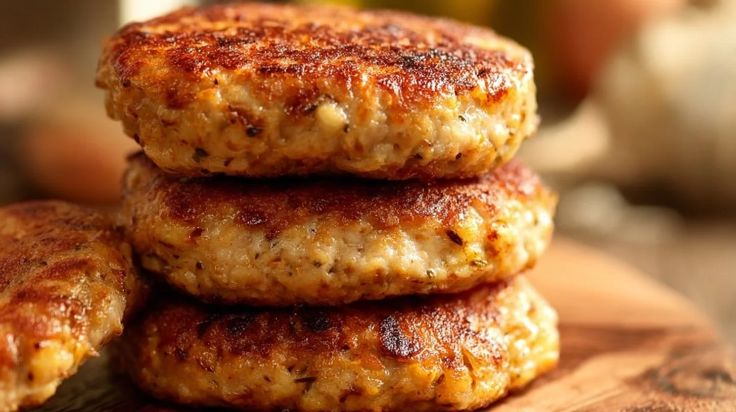 Delicious cheddar ranch chicken burgers grilled to perfection