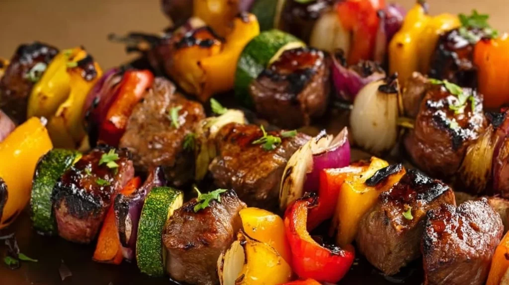 Delicious shish kabob marinade for chicken and steak