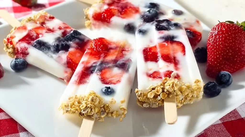 Healthy Breakfast Popsicles made with fruits and yogurt for a nutritious start.