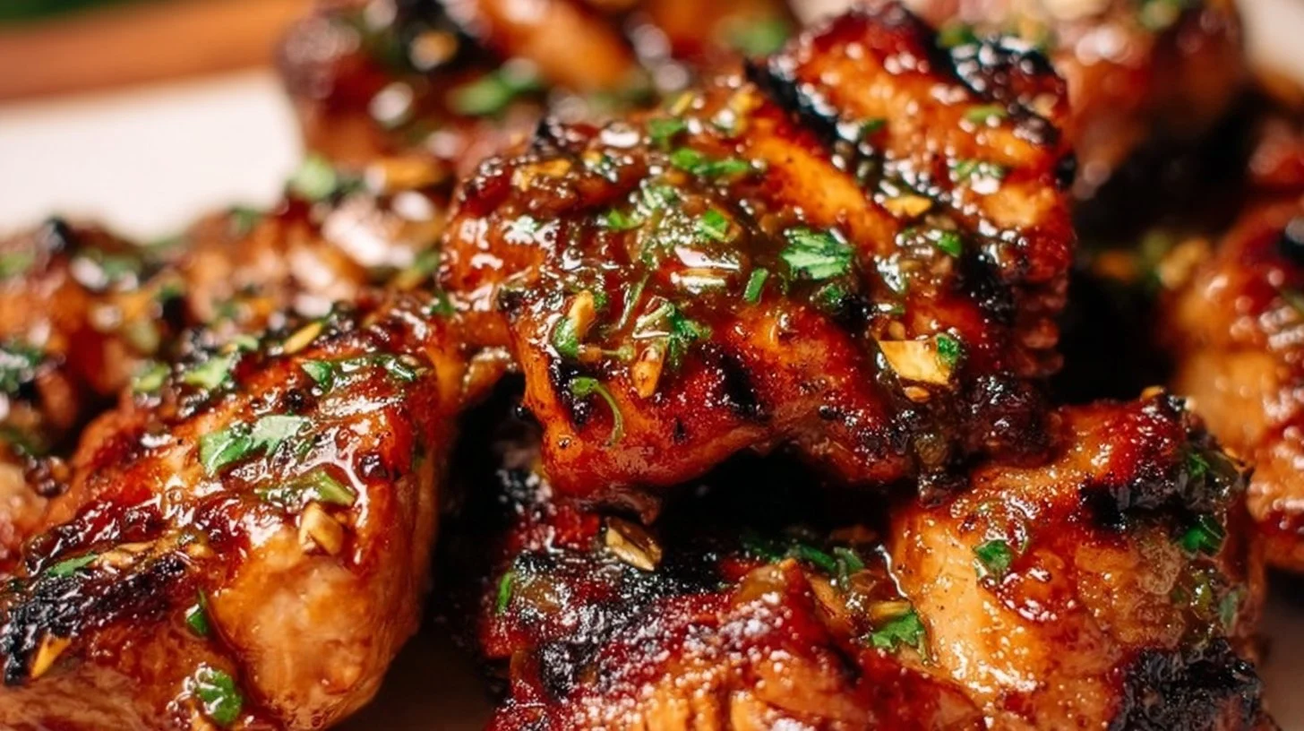 Delicious chicken marinated in honey and soy sauce, ready for grilling or baking.