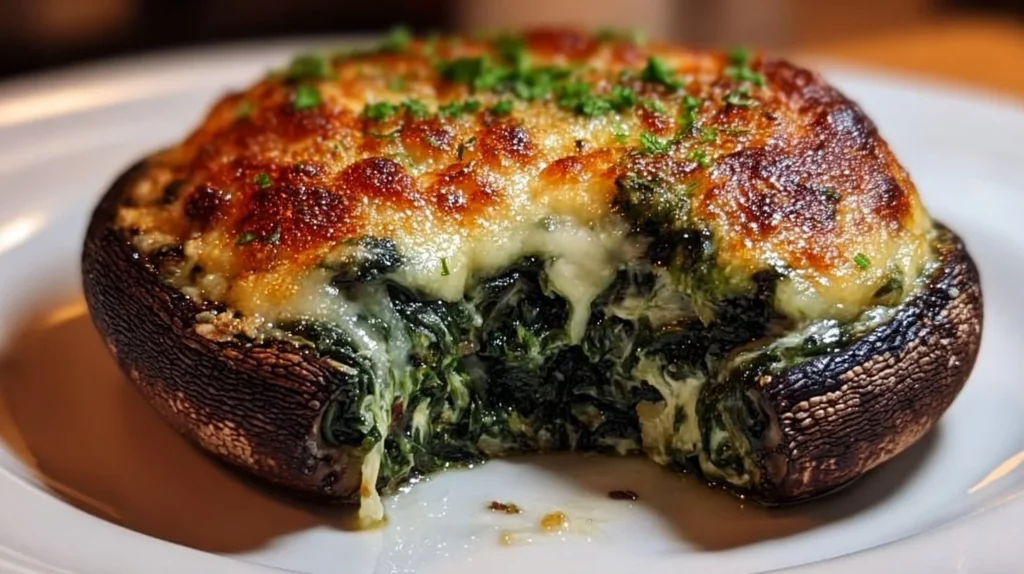 Delicious slow cooker casserole served with fresh herbs