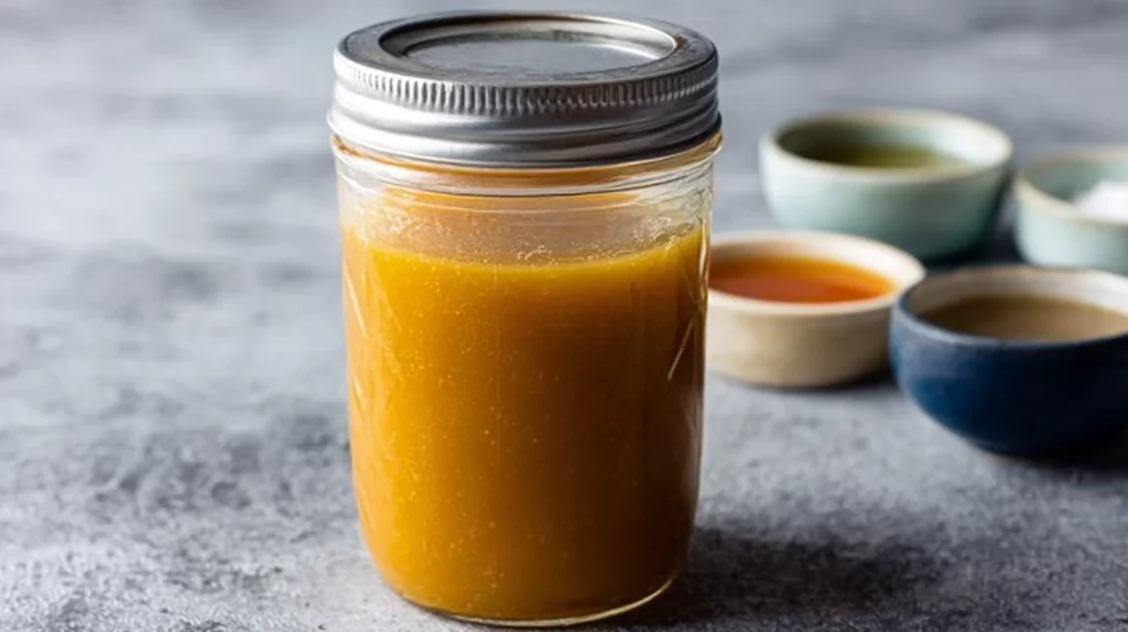 5 Minute Asian Salad Dressing recipe with vibrant ingredients
