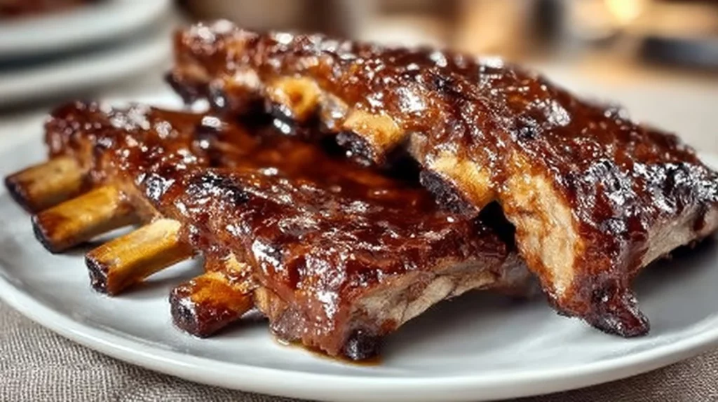 Tender and flavorful Crockpot Ribs cooked to perfection in a slow cooker