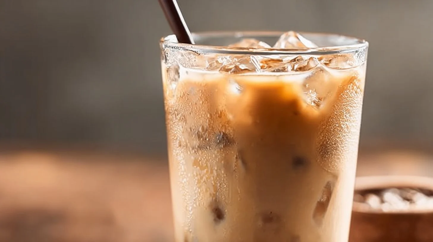 Delicious homemade iced coffee inspired by McDonald's recipe