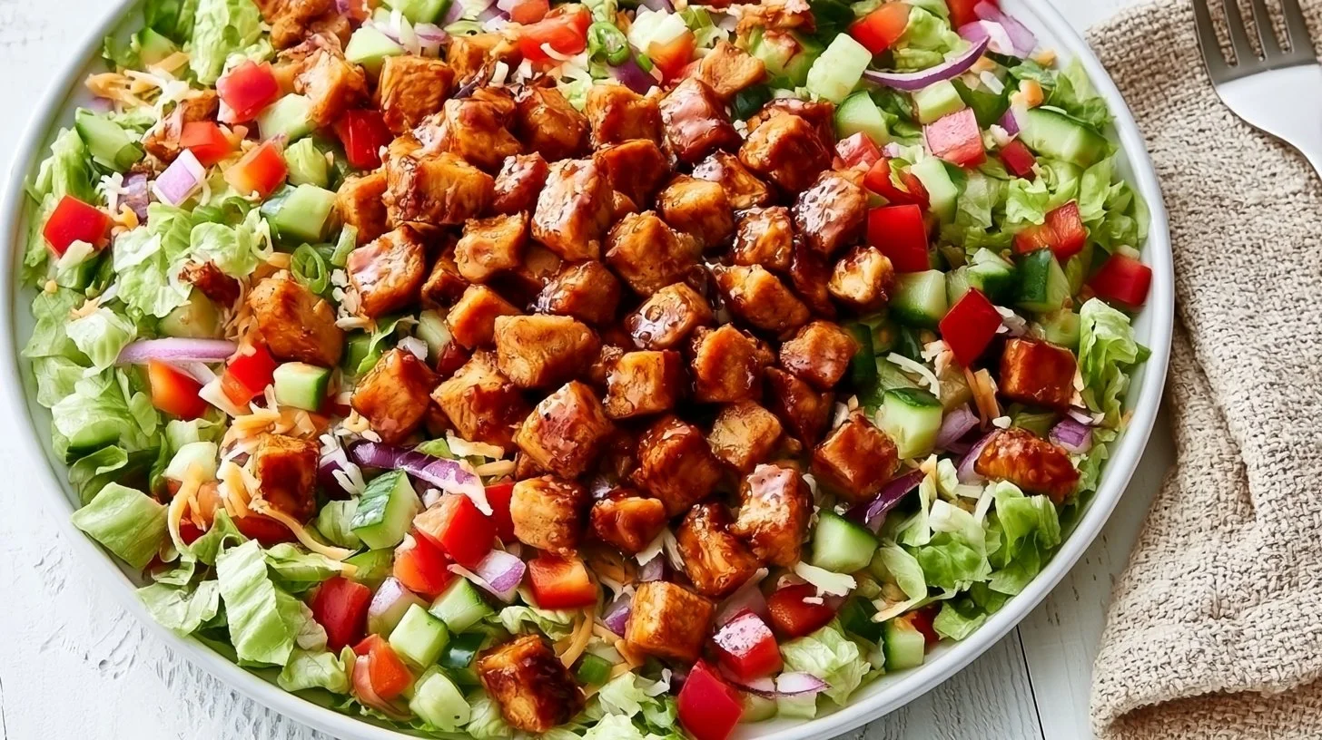Honey Hot Chicken Salad 2 Delicious Honey Hot Chicken Salad with a sweet and spicy flavor profile