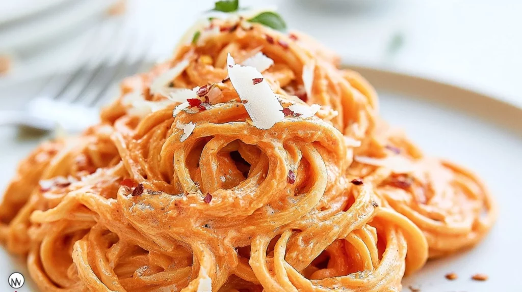 Delicious quick and easy tomato pasta sauce recipe for weeknight meals