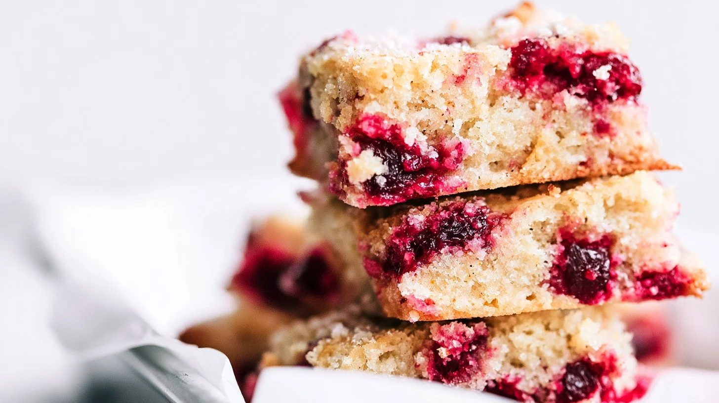 Simple one bowl cranberry cake baked to perfection with fresh cranberries